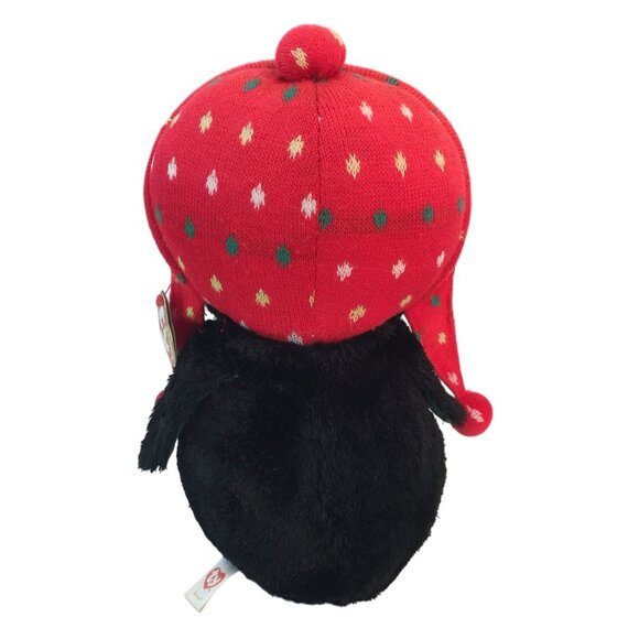 Ty Beanie Boos Freeze Penguin Plush 9" Christmas Knit Hat Stuffed Animal w/Tag - Picture 3 of 8
